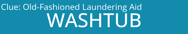 Old-Fashioned Laundering Aid