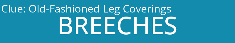 Old-Fashioned Leg Coverings