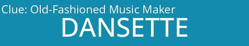 Old-Fashioned Music Maker