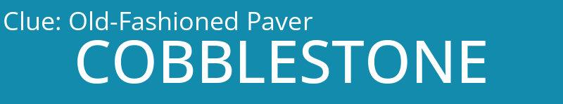 Old-Fashioned Paver