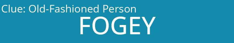 Old-Fashioned Person