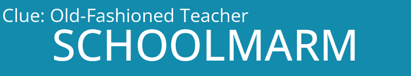 Old-Fashioned Teacher