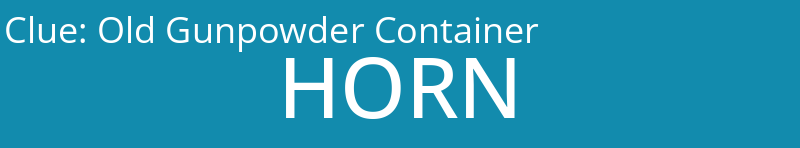 Old Gunpowder Container