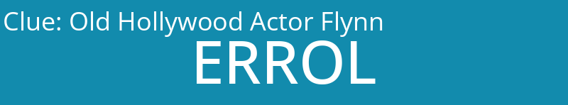 Old Hollywood Actor Flynn