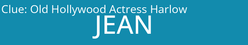 Old Hollywood Actress Harlow