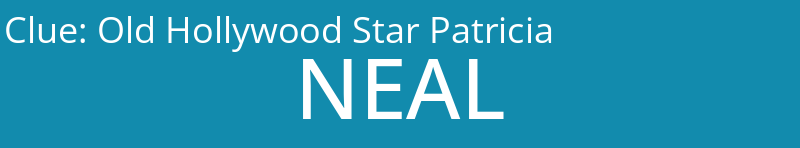 Old Hollywood Star Patricia