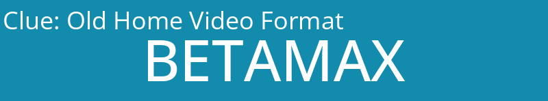 Old Home Video Format