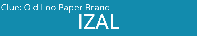 Old Loo Paper Brand