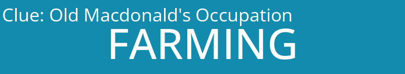 Old Macdonald's Occupation