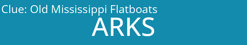 Old Mississippi Flatboats