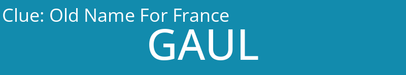Old Name For France