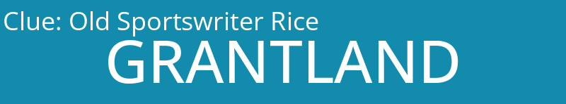 Old Sportswriter Rice