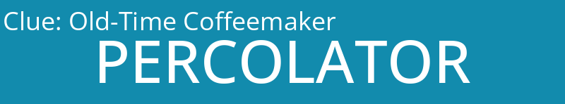 Old-Time Coffeemaker