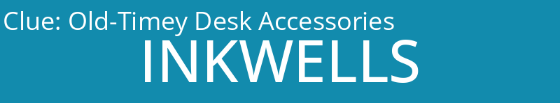 Old-Timey Desk Accessories