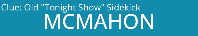 Old "Tonight Show" Sidekick