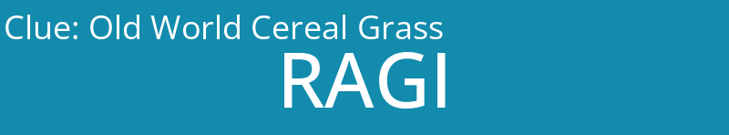 Old World Cereal Grass