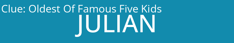 Oldest Of Famous Five Kids