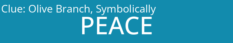 Olive Branch, Symbolically