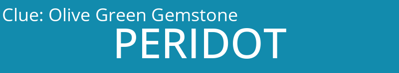 Olive Green Gemstone
