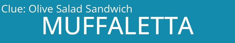 Olive Salad Sandwich