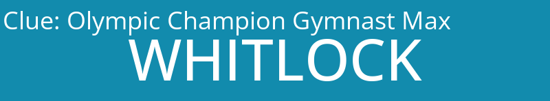 Olympic Champion Gymnast Max
