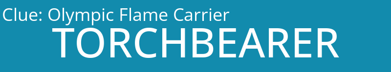 Olympic Flame Carrier