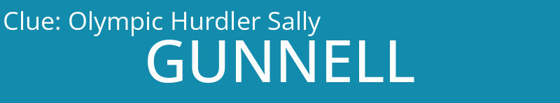 Olympic Hurdler Sally