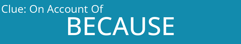 On Account Of