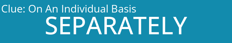 On An Individual Basis
