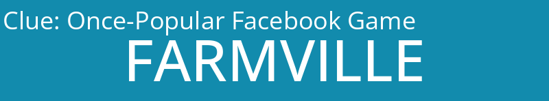 Once-Popular Facebook Game