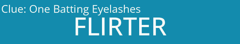 One Batting Eyelashes