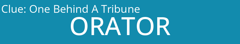 One Behind A Tribune