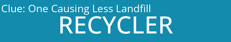 One Causing Less Landfill
