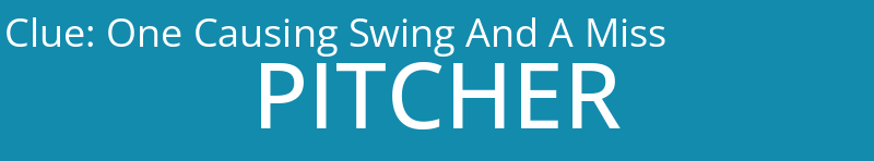 One Causing Swing And A Miss