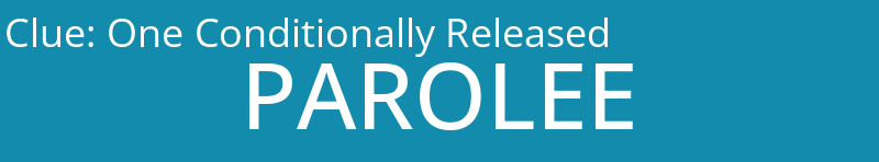 One Conditionally Released