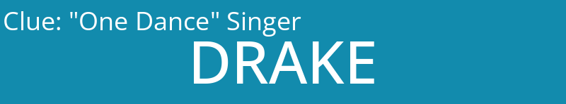 "One Dance" Singer