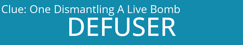 One Dismantling A Live Bomb