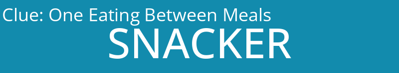 One Eating Between Meals