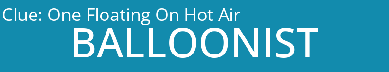 One Floating On Hot Air