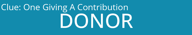 One Giving A Contribution