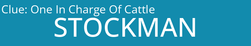 One In Charge Of Cattle