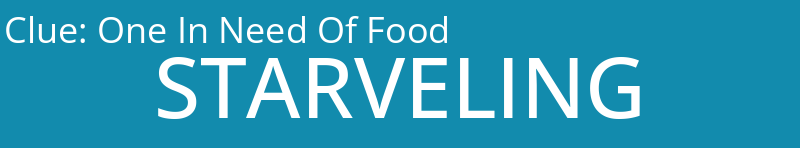 One In Need Of Food