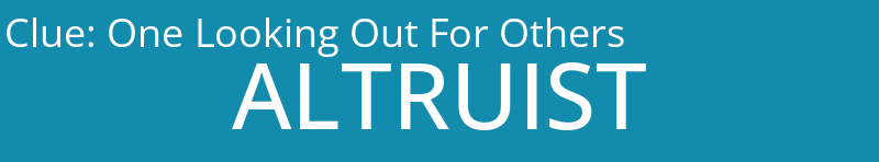 One Looking Out For Others