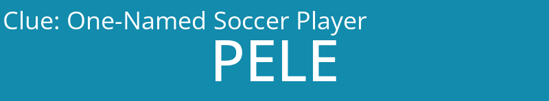 One-Named Soccer Player 