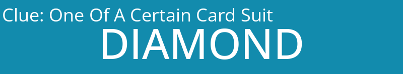 One Of A Certain Card Suit