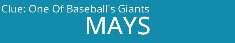 One Of Baseball's Giants