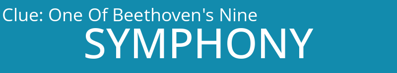 One Of Beethoven's Nine