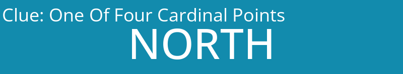 One Of Four Cardinal Points