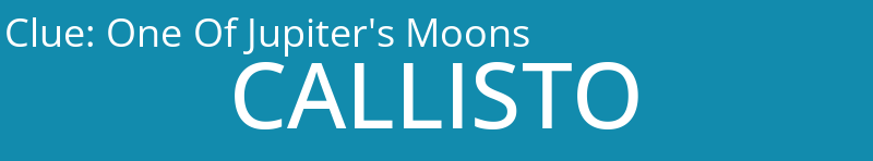 One Of Jupiter's Moons