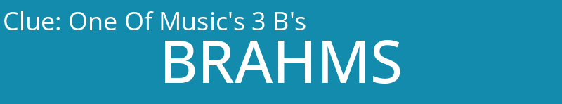 One Of Music's 3 B's